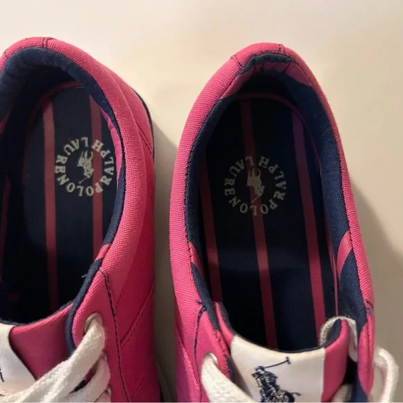 Polo Ralph Lauren Gillian Womens, Pink Sz 9B - Picture 5 of 8
